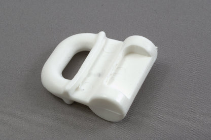 Low friction sail slide slug white plastic