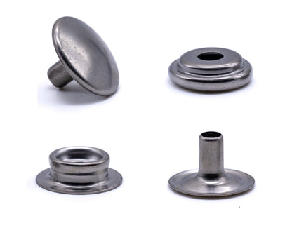 Durable DOT press snap fastener kit 316 A4 stainless steel canvas to canvas refill kit