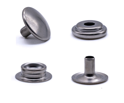Durable DOT press snap fastener kit 316 A4 stainless steel canvas to canvas refill kit