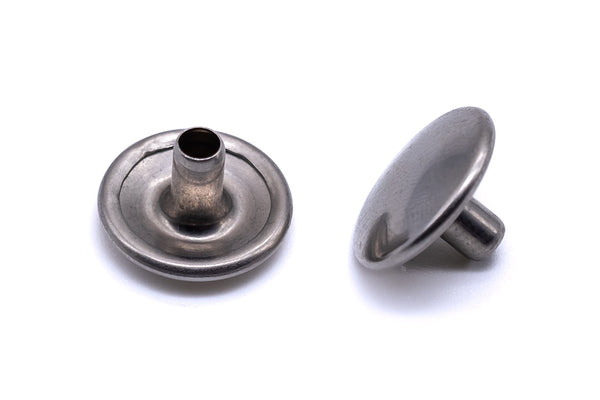 Canvas to deck press snap fastener kit 316 A4 stainless steel marine grade 5/8" screw stud
