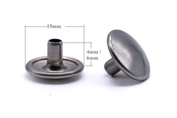Press snap fastener CAP 316 A4 stainless steel marine grade DURABLE DOT