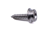 Durable DOT press snap fastener kit brass nickel plated canvas to deck 5/8" screw refill kit