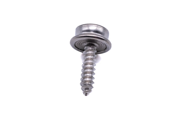 Press snap fastener SCREW STUD 5/8" long thread 316 Stainless steel marine grade DURABLE DOT