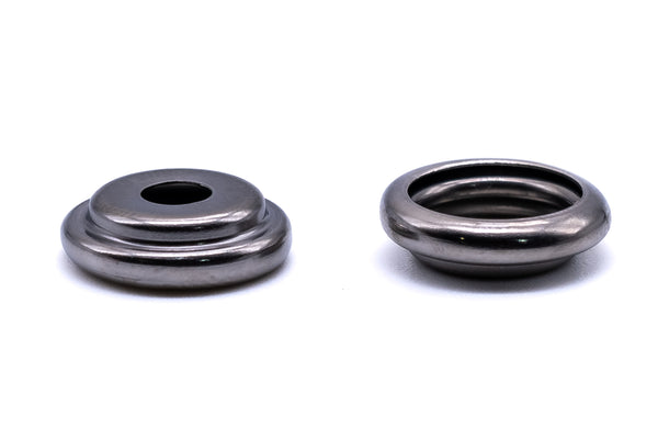Canvas to deck press snap fastener kit 316 A4 stainless steel marine grade 5/8" screw stud