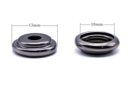 Canvas to canvas press snap fastener kit 316 A4 stainless steel marine grade