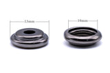 Canvas to canvas press snap fastener kit 316 A4 stainless steel marine grade