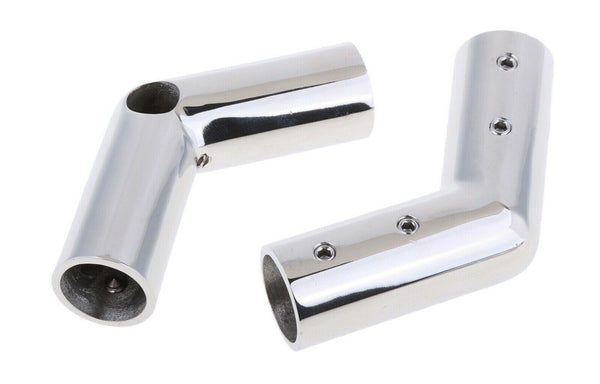 Bimini handrail fitting 110 degree rail connector for tubing