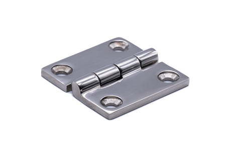 Square Butt Hinge 50x50mm 316 A4 marine grade stainless steel
