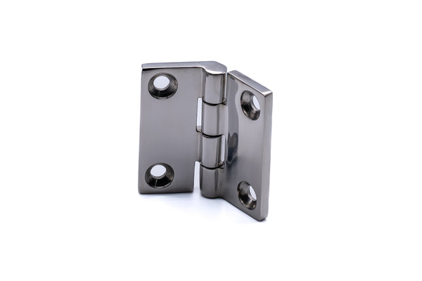Square Butt Hinge 50x50mm 316 A4 marine grade stainless steel