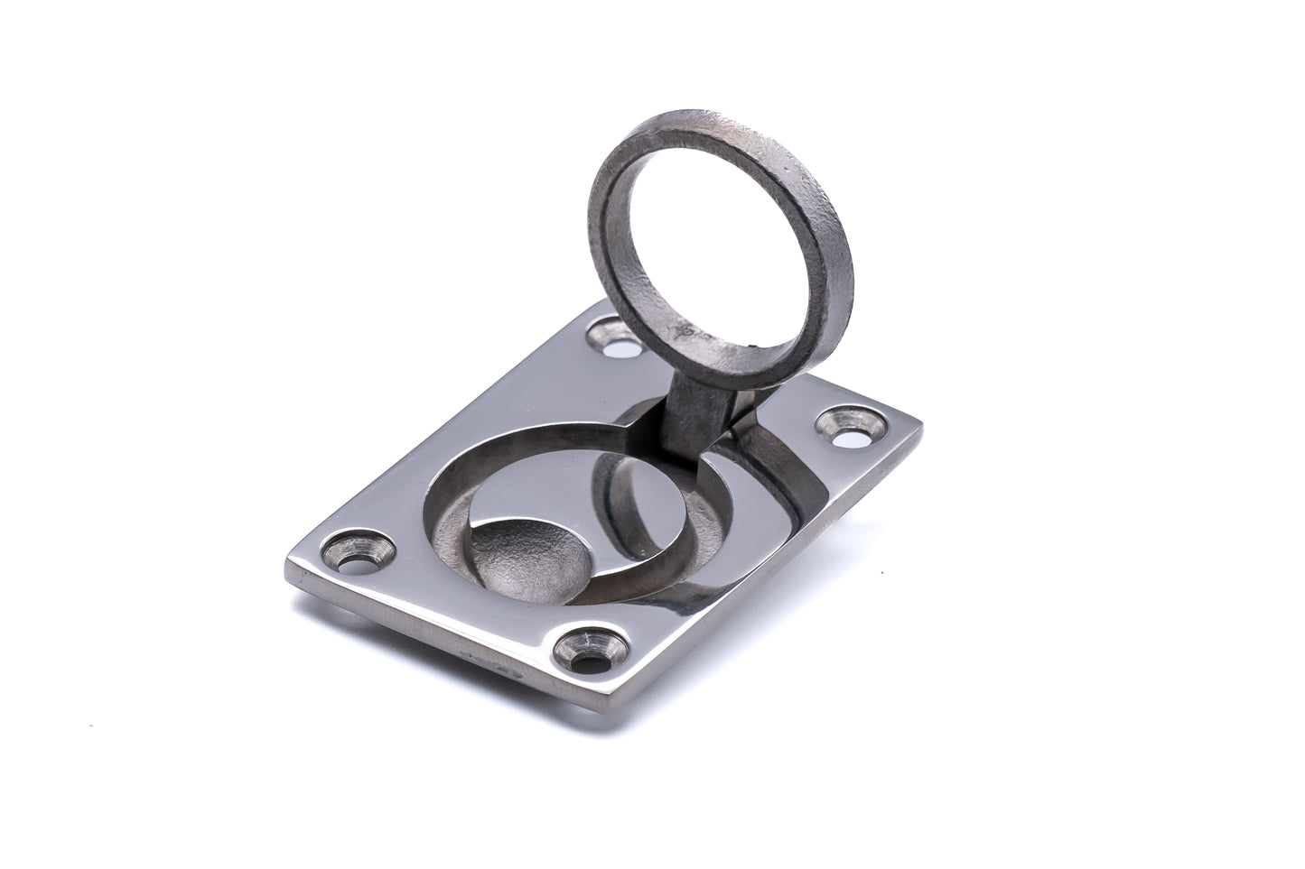Flush lift ring marine grade stainless steel 316 A4 (O shape lever)