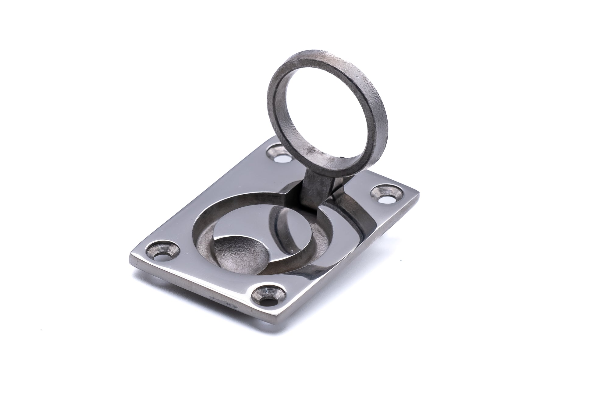 Flush lift ring marine grade stainless steel 316 A4 (O shape lever)