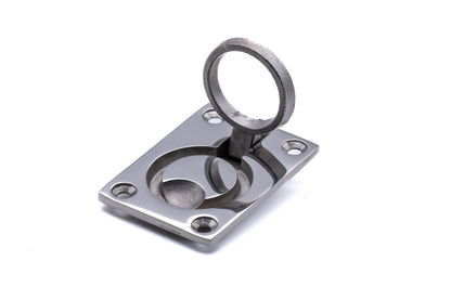 Flush lift ring marine grade stainless steel 316 A4 (O shape lever)