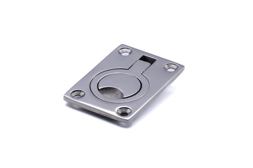 Flush lift ring marine grade stainless steel 316 A4 (O shape lever)