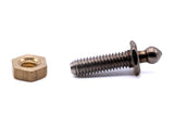 Tenax fastener machine threaded 15mm long stud and nut 2BA thread