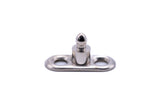 Tenax fastener two hole base stud shouldered Made in England