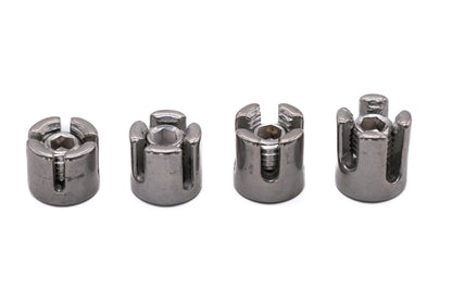 Stainless steel wire rope cross clamps / grips 316 A4 marine grade