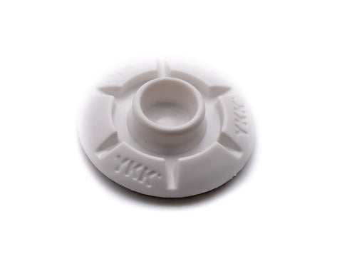 YKK Snad STUD 25mm white domed press snap self adhesive fastener