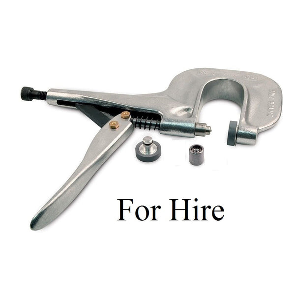 Tool For Hire - Hoover Press N Snap tool professional button tool sets snaps snap fastener tool