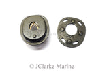 Military black lift the dot fastener