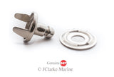 Lift the dot fastener clinch and plate (Cloth to cloth)