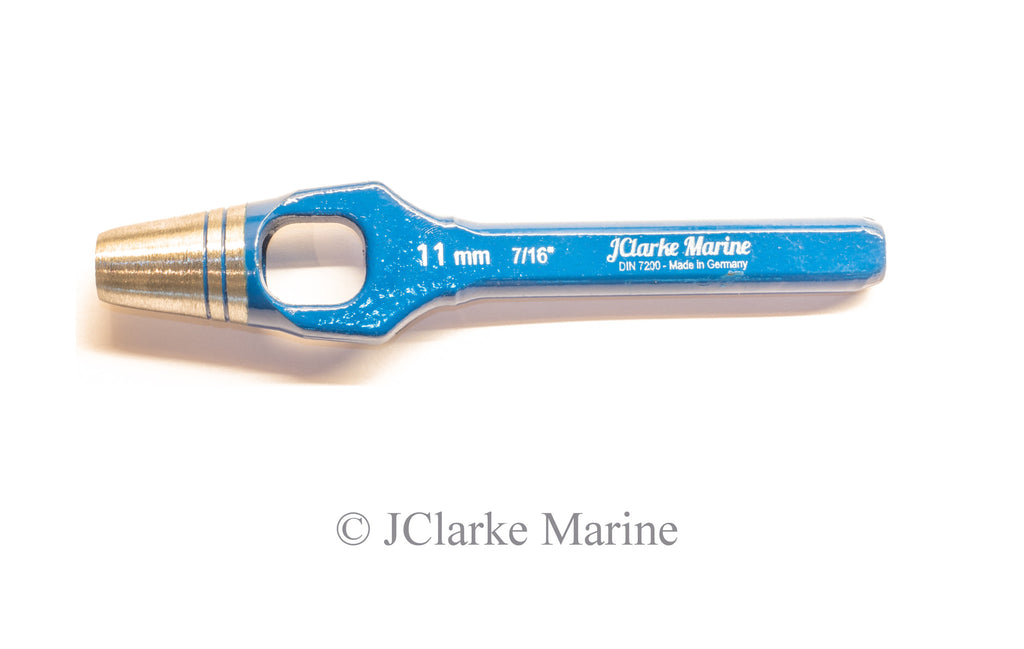 KAYSER GmbH Arc Punch Hole-D Shape A DIN7200, 34mm Diameter, For Leather, Paper, Rubber