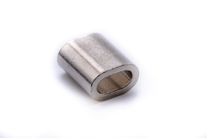 copper ferrules crimps for stainless steel wire rope marine grade nickel plated
