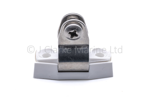 Standard pivot deck hinge for bimini frame canopy