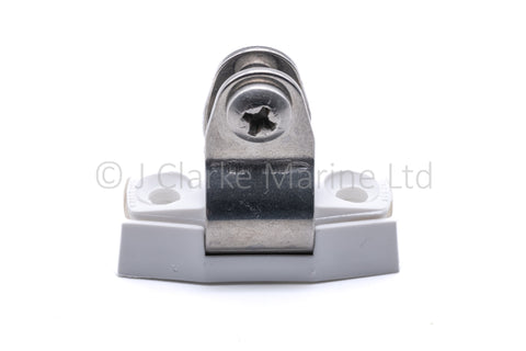 Standard pivot deck hinge for bimini frame canopy