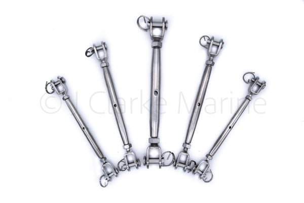 316 A4 marine grade stainless steel closed body turnbuckle rigging screws M5 M6 M8 5mm 6mm 8mm