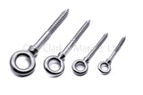 eye bolt woodscrew eye lifting wood stainless steel 316 a4 marine grade 50mm 60mm 80mm 100mm 6mm 8mm 10mm 5mm