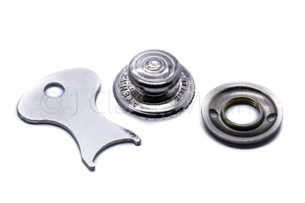 tenax fastener button top made in england car hood canopy