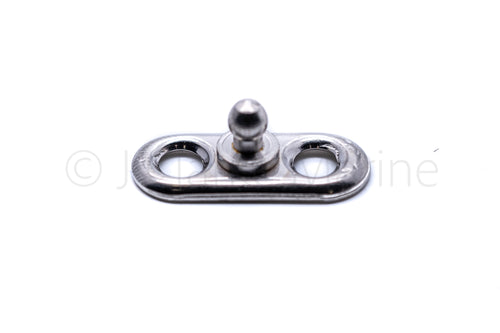 Tenax 2 hole base stud fastener