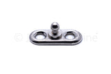 Tenax 2 hole base stud fastener