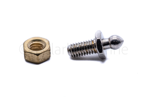 Tenax fastener machine threaded 10mm stud and nut 2BA thread