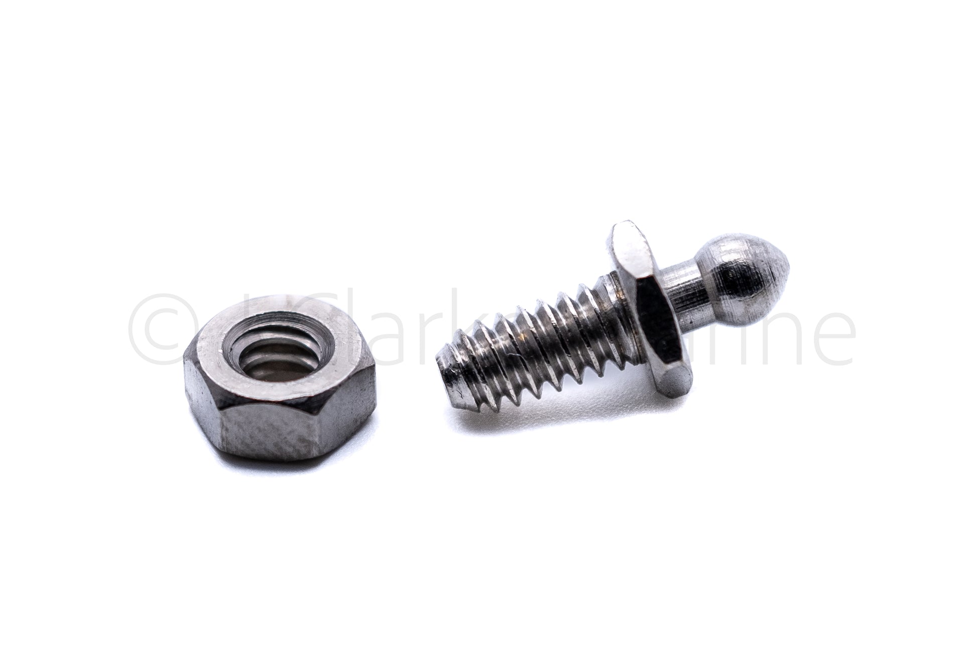 Tenax fastener threaded stud and nut 3/16" thread