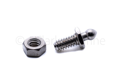 Tenax fastener threaded stud and nut 3/16" thread