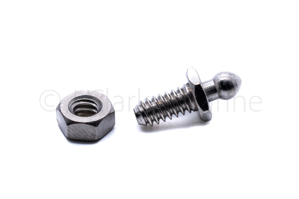 Tenax fastener threaded stud and nut 3/16" thread