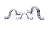Stainless steel lacing eye straps hooks fasteners boat canvas canopy saddle clip 316 a4 marine grade