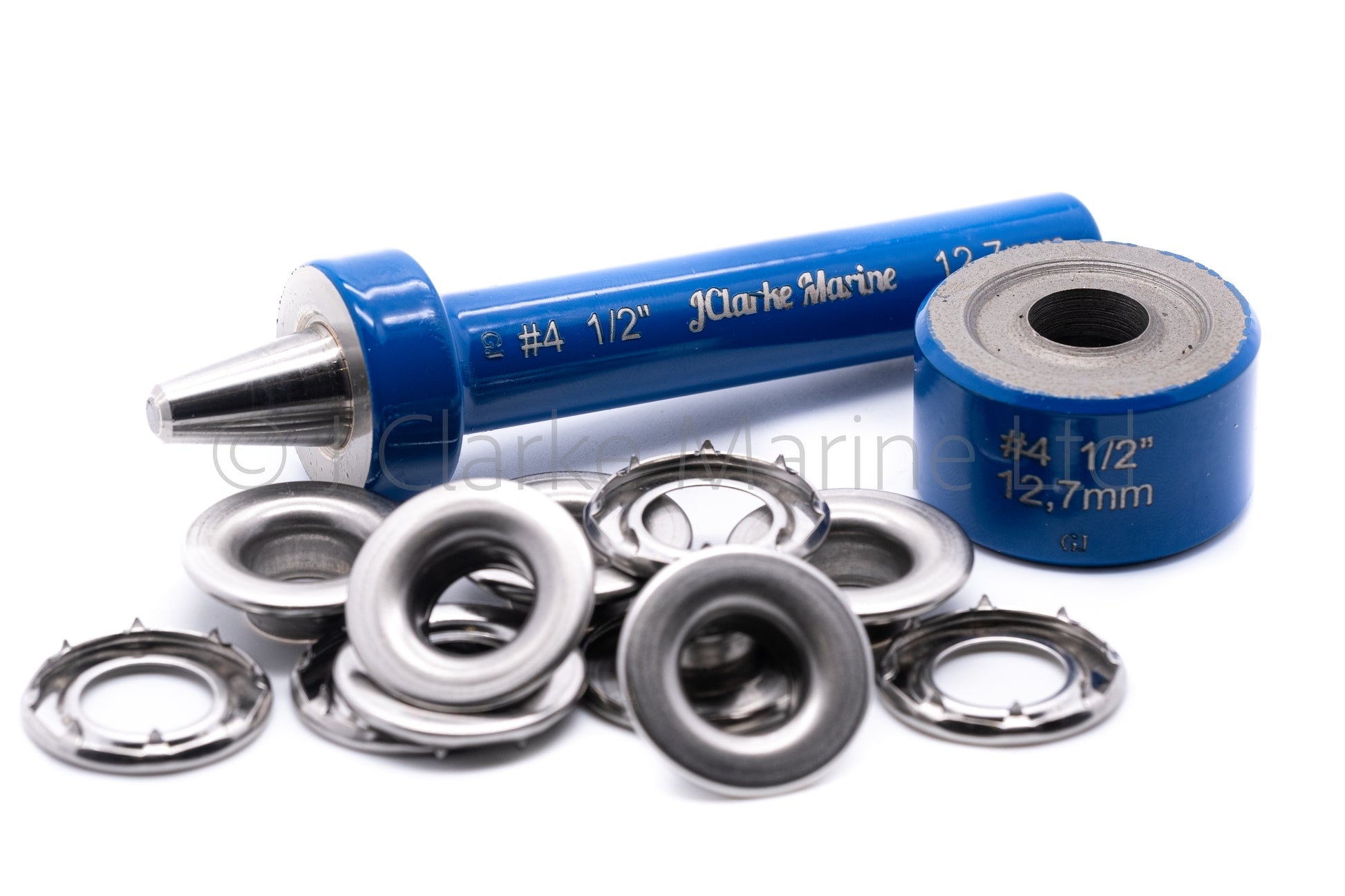 12.7mm stainless steel eyelet tool tooling for rolled rim grommets heavy duty