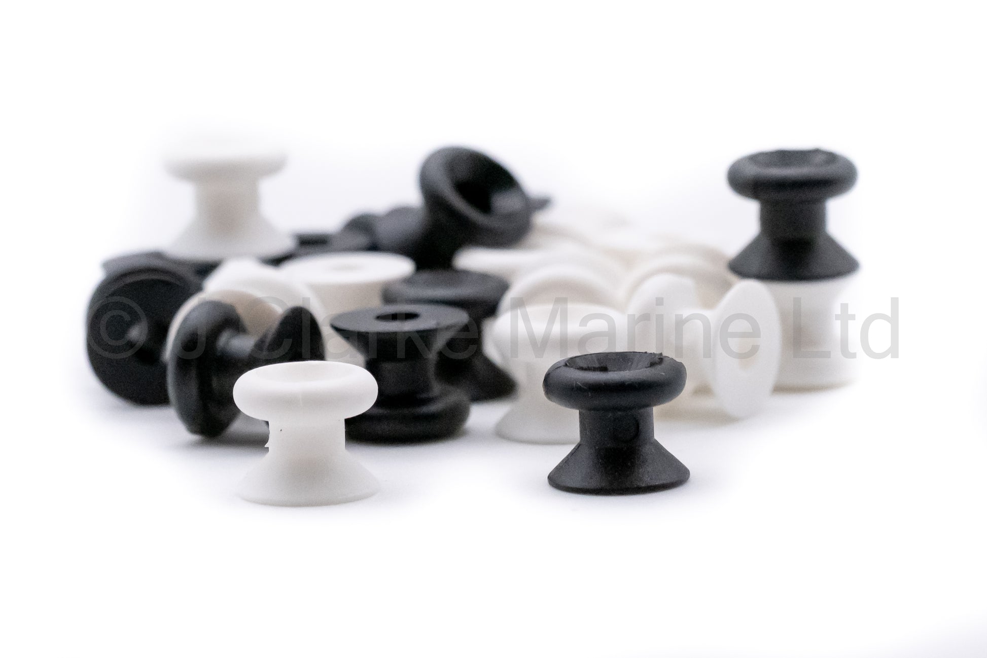 Canopy lacing mushroom / button with bevel base