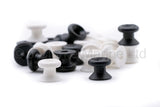 Canopy lacing mushroom / button with bevel base