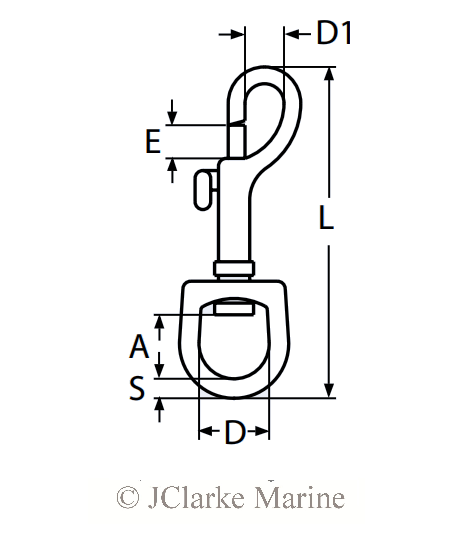 Dog lead trigger snap hook