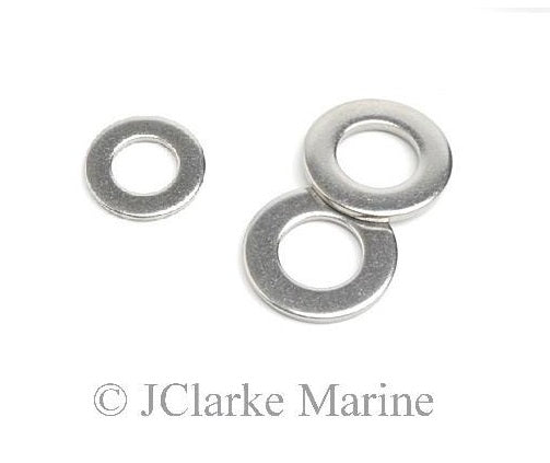 Stainless steel washers only
