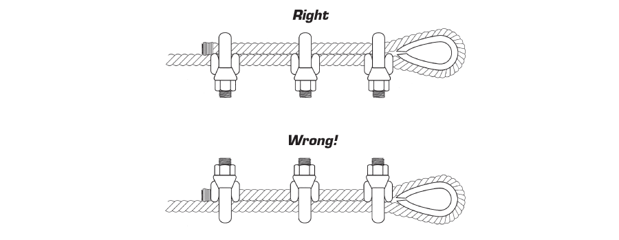 Rigging Hardware E. Galvanized U Bolt DIN741 Wire Rope Clamps - Wire Rope Clip And DIN741 Wire - Foto 13